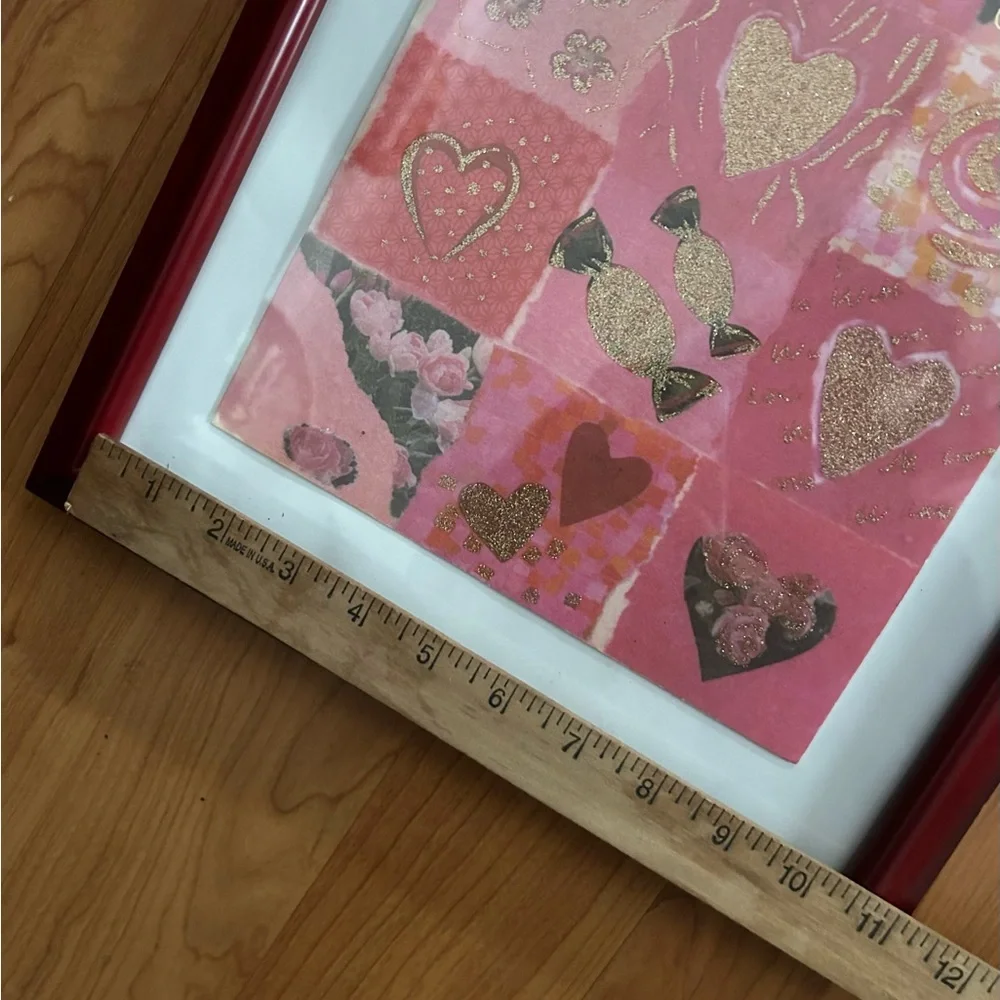 Large Framed Valentines Picture